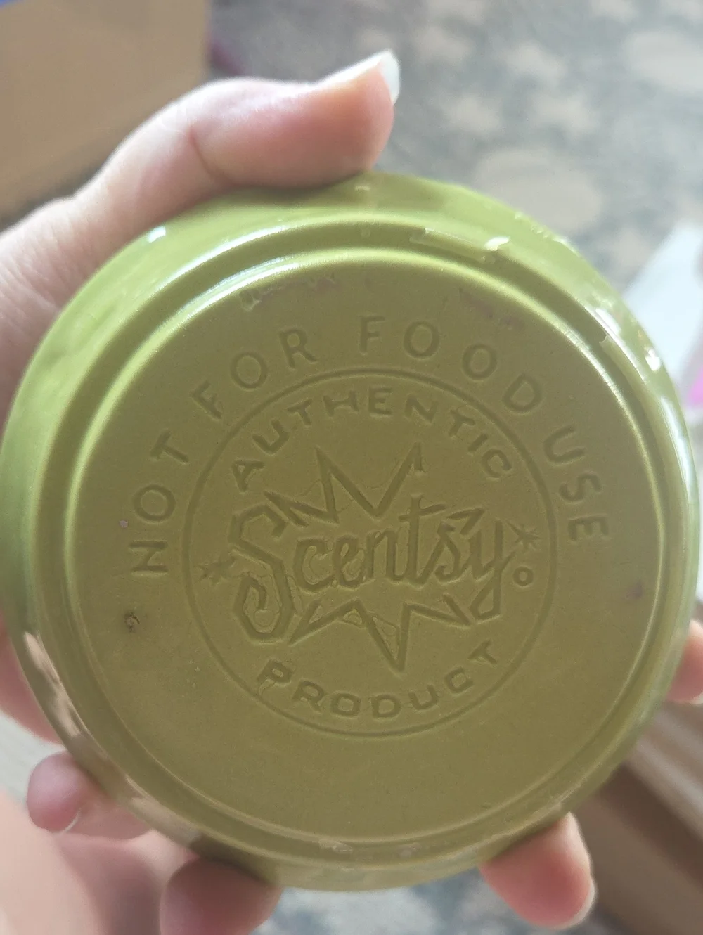 Scentsy Lime Green Ceramic Butterfly Wax Warmer Retired And 22 Wax Melts